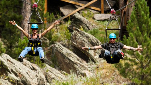 Zip Tour | Rushmore Tramway Adventures