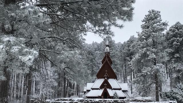 Chapel in the Hills - winter