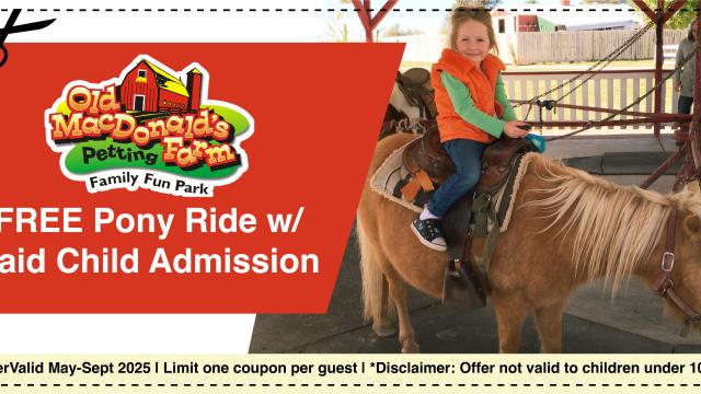 Old MacDonald's Farm Coupon