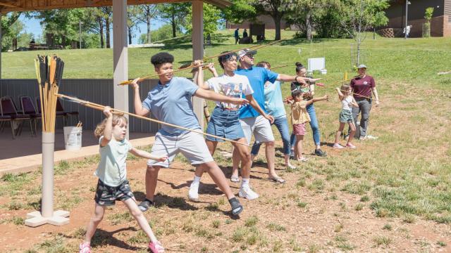 Atlatl Throwing