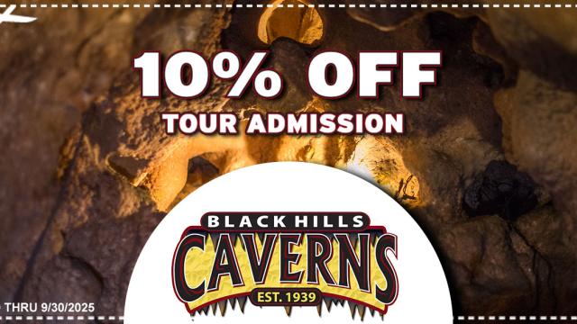 Black Hills Caverns Coupon