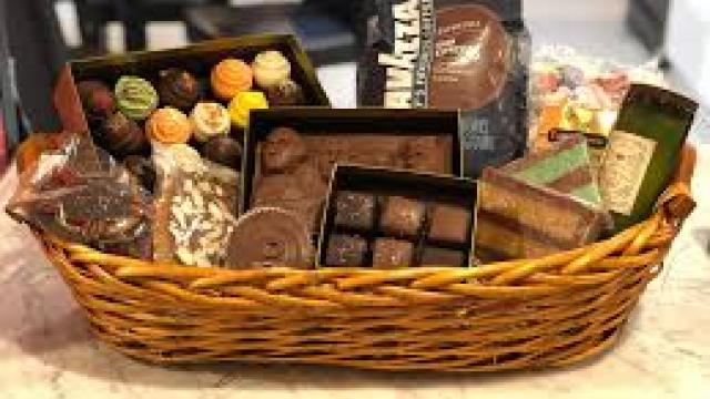 Chocolate basket