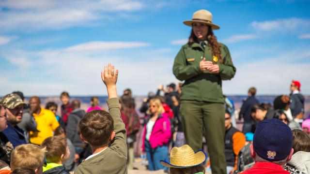 Jr. Ranger program with kids