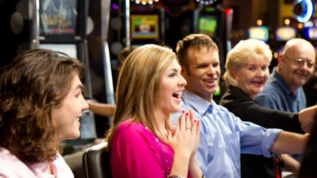 People Playing Slot Machines