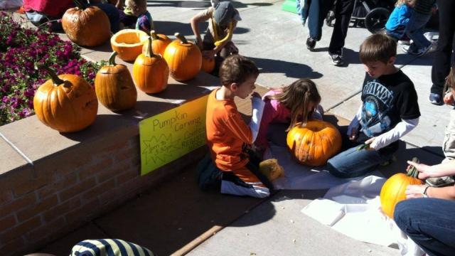 Pumpkin carvings