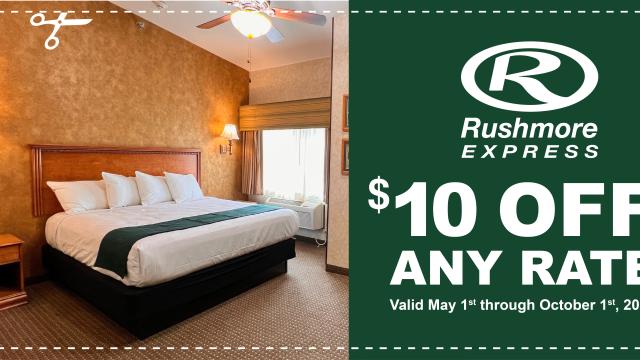 Rushmore Express Digital Coupon