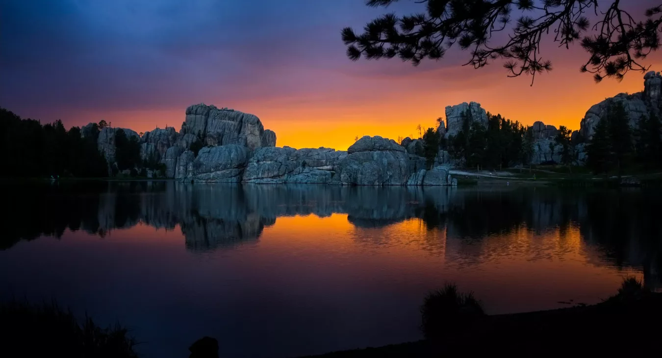 Sylvan Lake Night