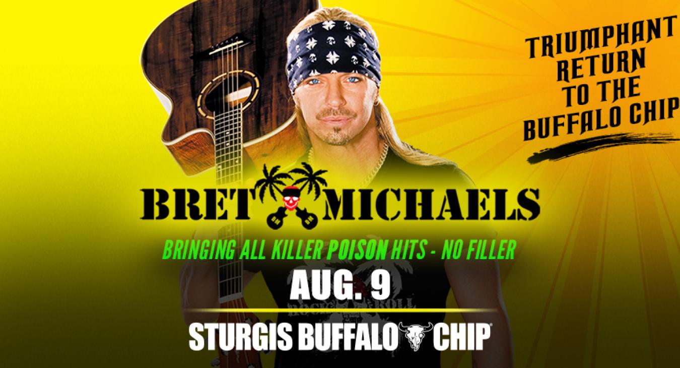 Bret Michaels at the Chip