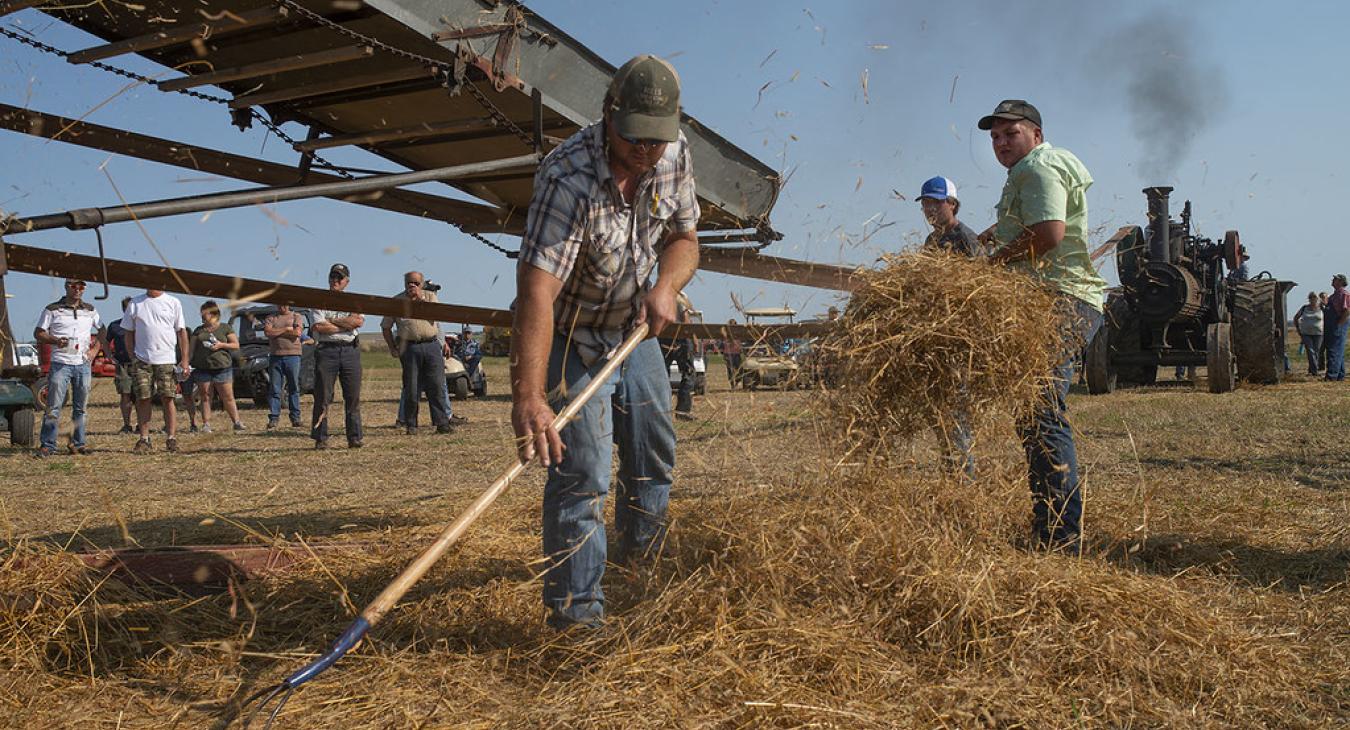 Threshing