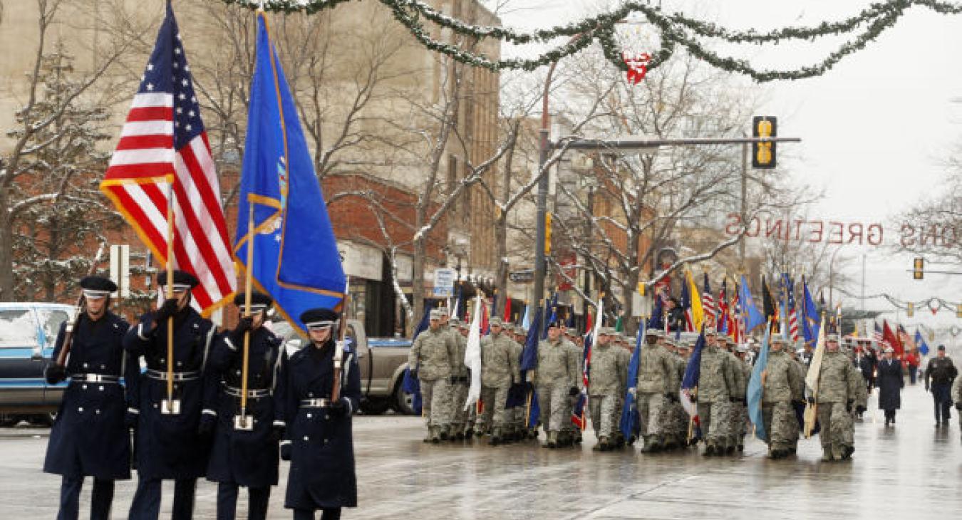 Vets day parade