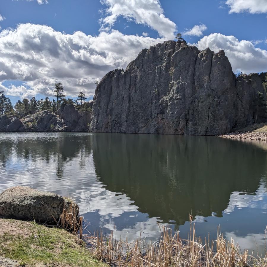 Legion Lake and reflection